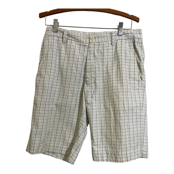 Jack spade mens striped flat front shorts. Size 30. - Picture 7 of 9
